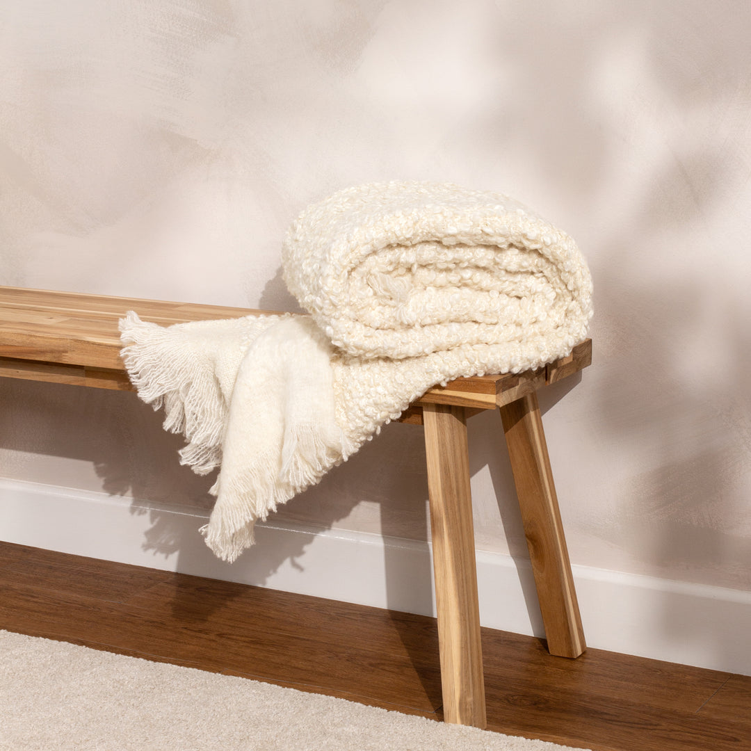 Ulsmere 130x180 Throw Ecru - image 6