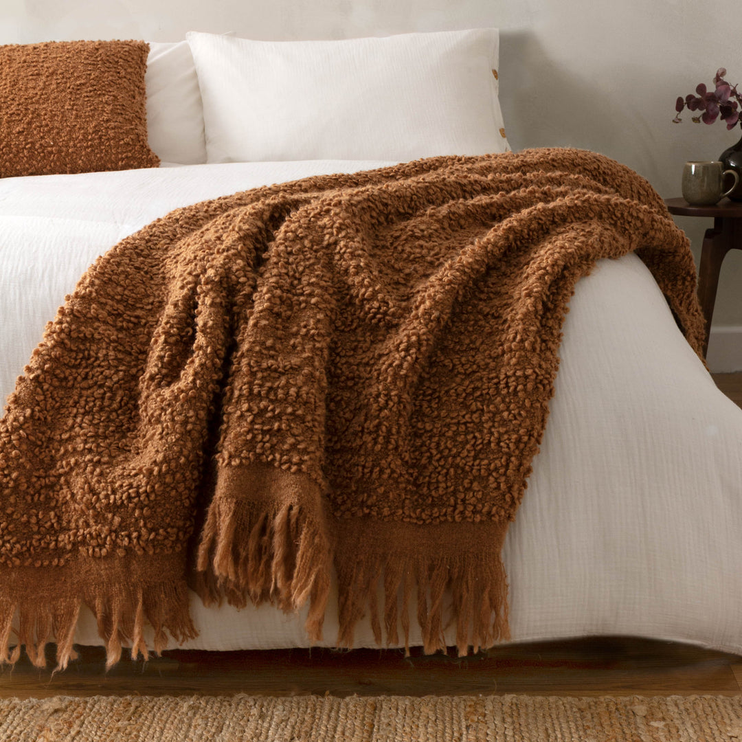 Ulsmere 130x180 Throw Ginger