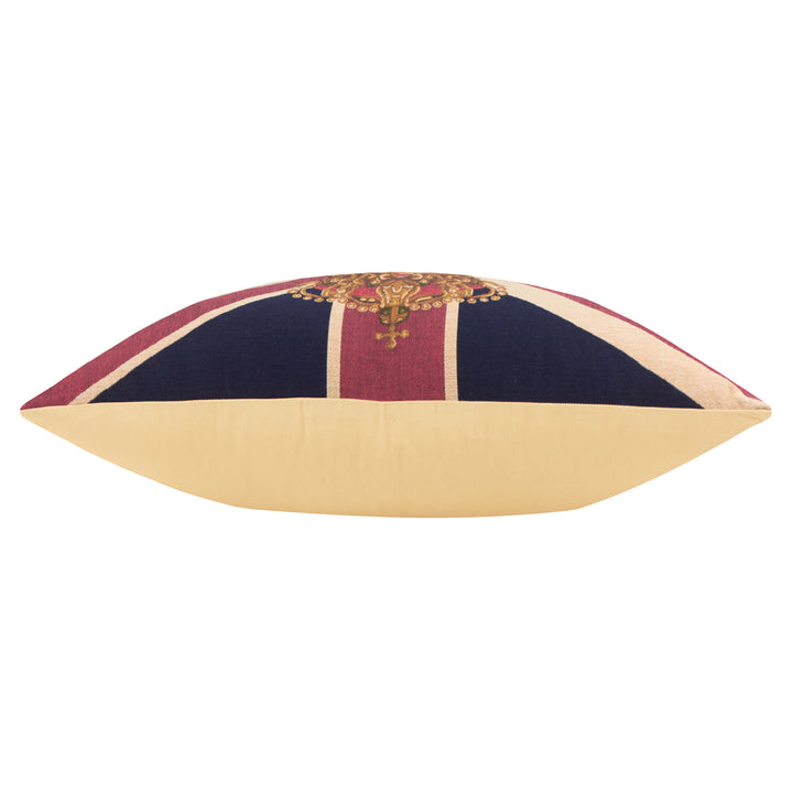 Union Jack Lion Tapestry 65x45 Cushion Case Multi - image 3