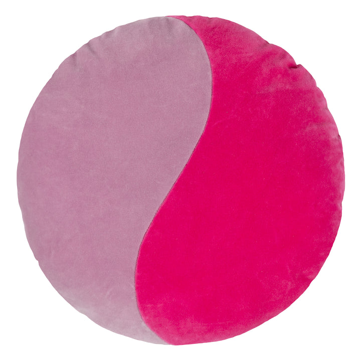UNITY 40CM ROUND READY FILLED CUSHION LILAC/PINK