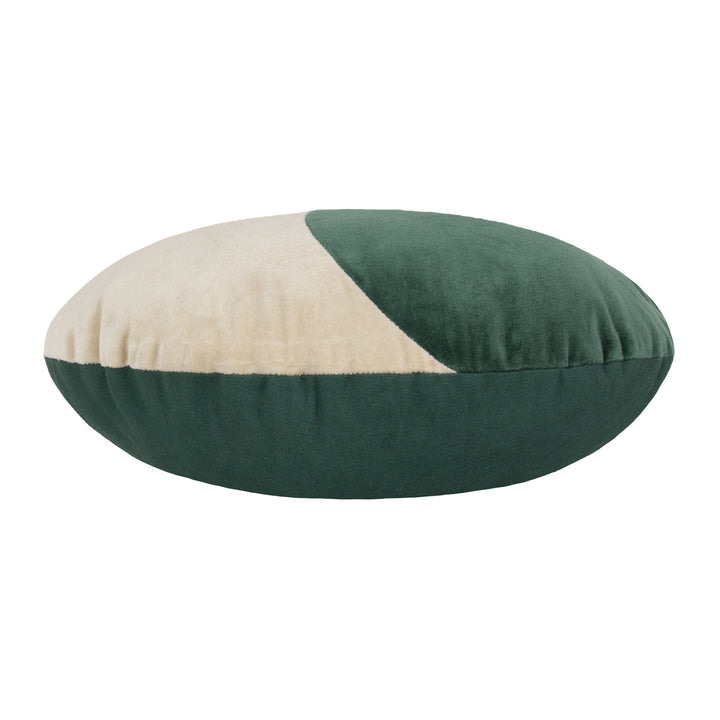 UNITY 40CM ROUND READY FILLED CUSHION PETROL/STONE