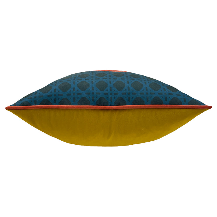 UNTAMED 43X43 CUSHION CASE BLUE