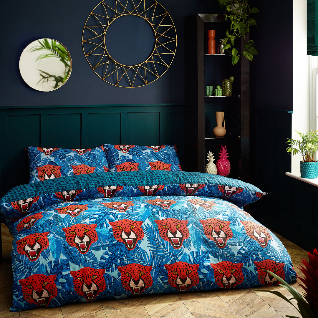 Untamed King Size Duvet Set Blue - image 2
