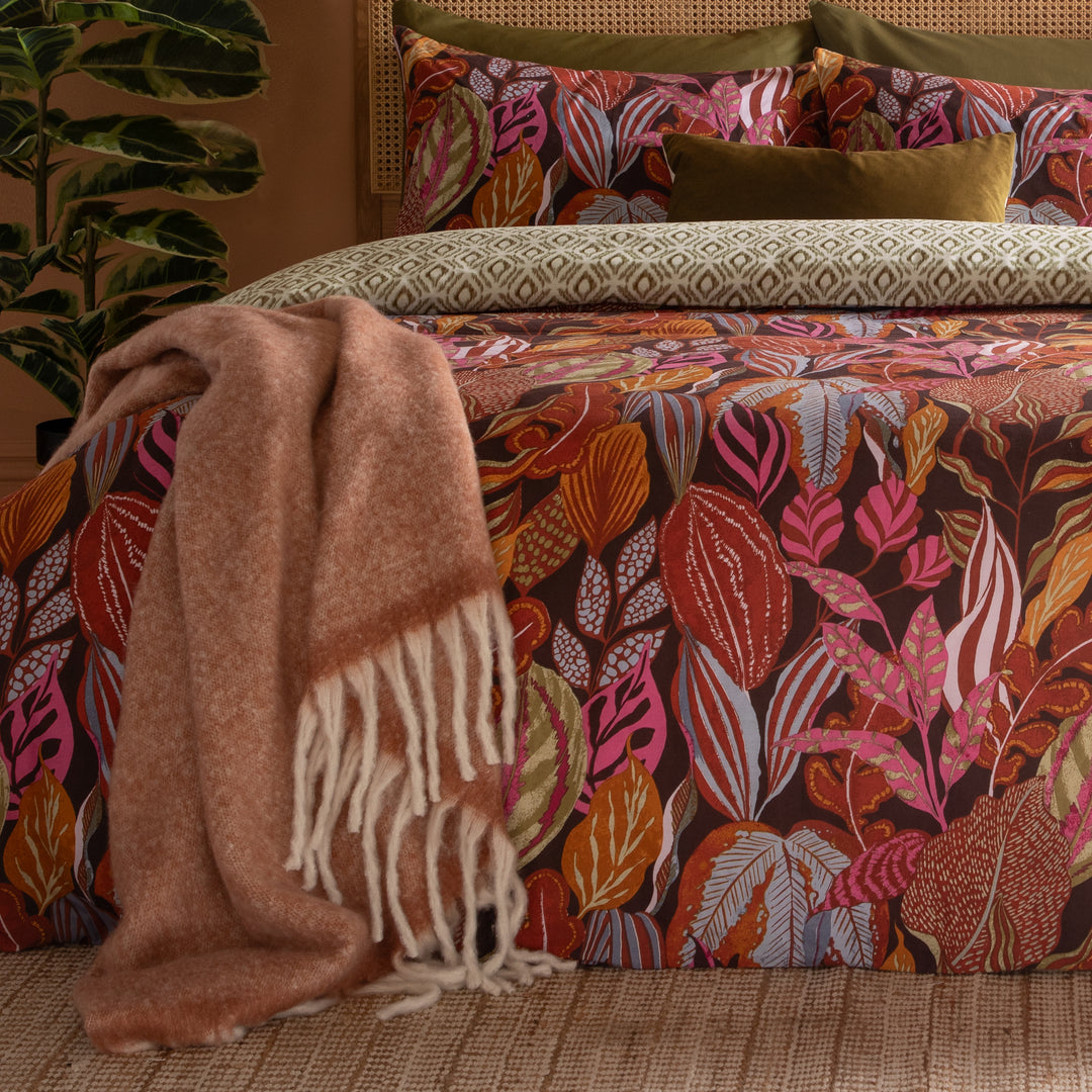 Utopia Super King Duvet Set Copper Glow - image 3