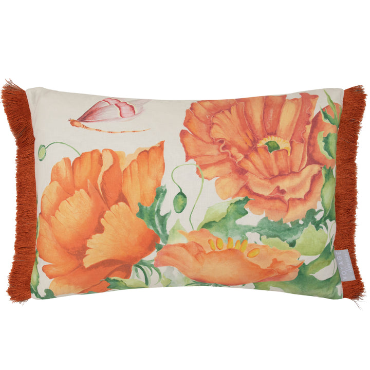 VALERIA 40X60 CUSHION CASE SCARLET