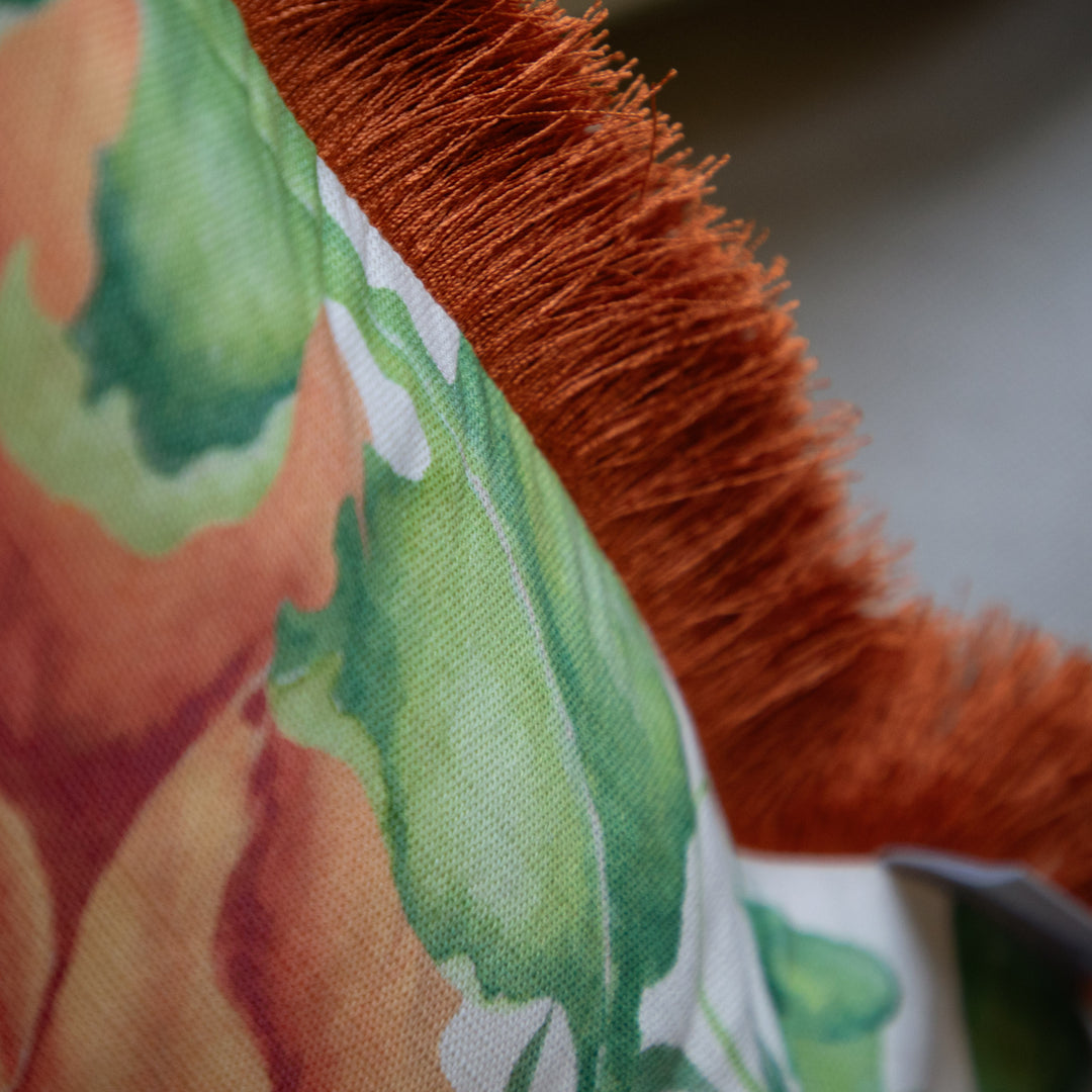 VALERIA 40X60 CUSHION CASE SCARLET