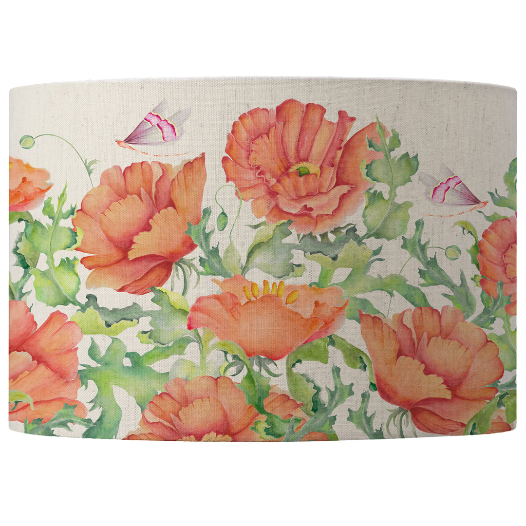 VALERIA SCARLET 30CM LAMPSHADE RED