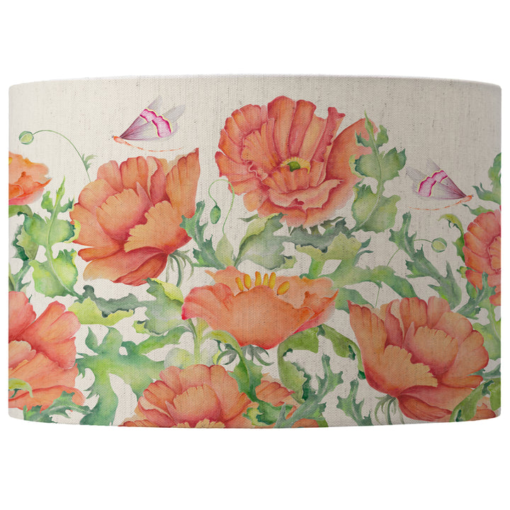 VALERIA SCARLET 30CM LAMPSHADE RED