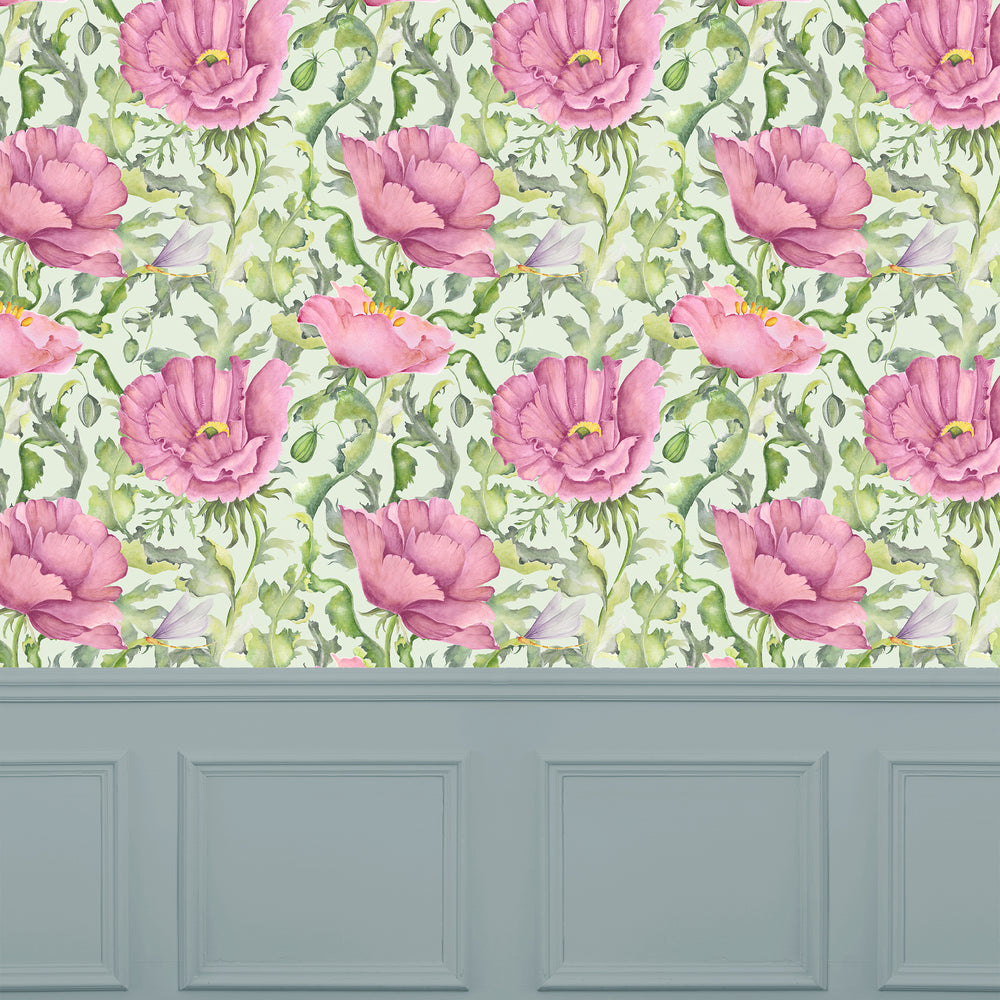 Valeria Wallpaper Sage - image 2