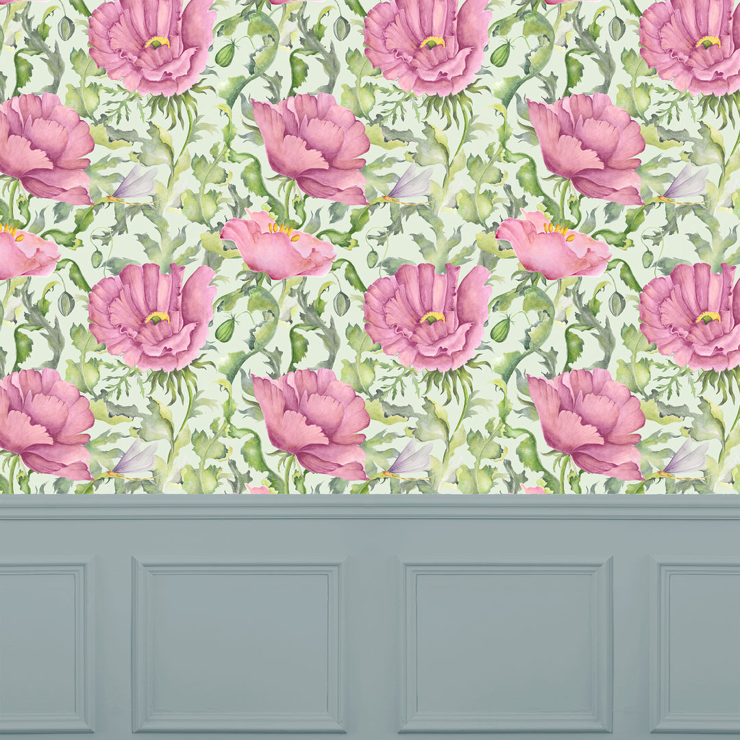 Valeria Wallpaper Sage - image 2