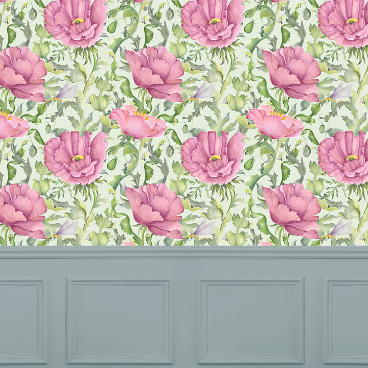 Valeria Wallpaper Sage - image 2
