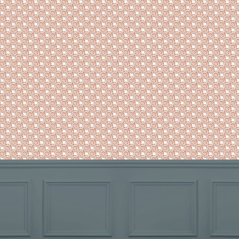 Valia Wallpaper Terracotta - image 2