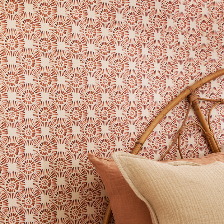 Valia Wallpaper Terracotta - image 4