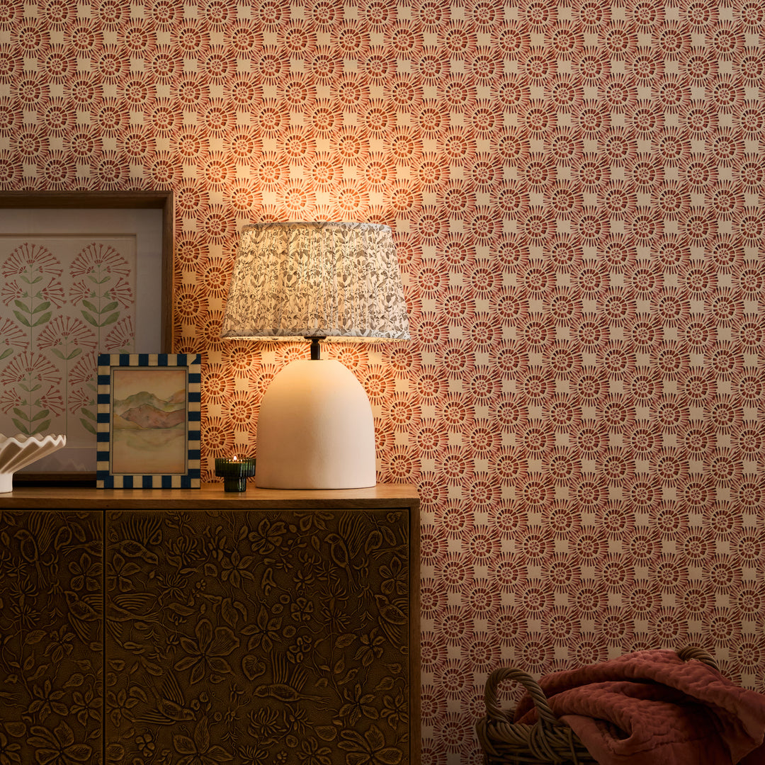 Valia Wallpaper Terracotta - image 5