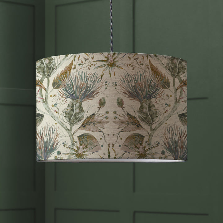 VARYS EVA 30X21CM LAMPSHADE AUBURN LINEN