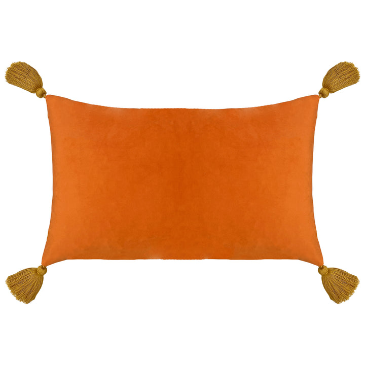 VIVID ANDALUCIAN ZEBRAS 30X50 CUSHION CASE ORANGE
