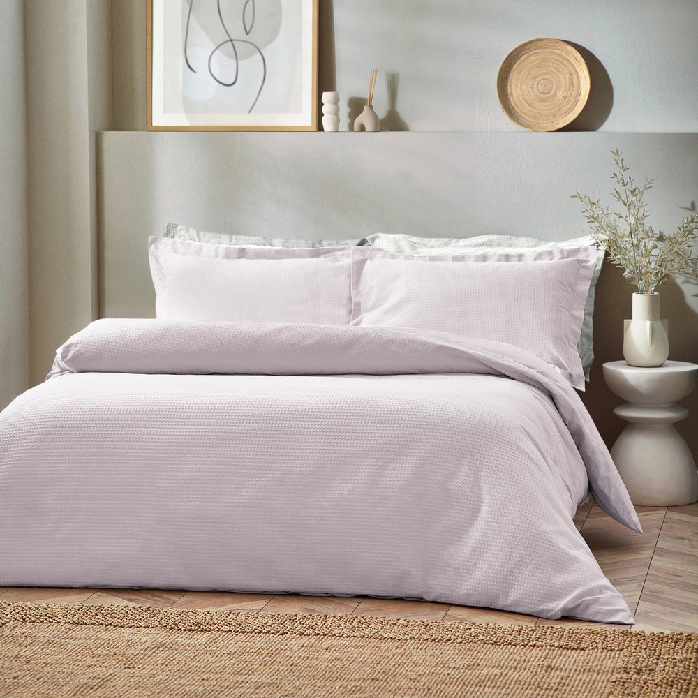Waffle Sb Duvet Set Blush - image 2