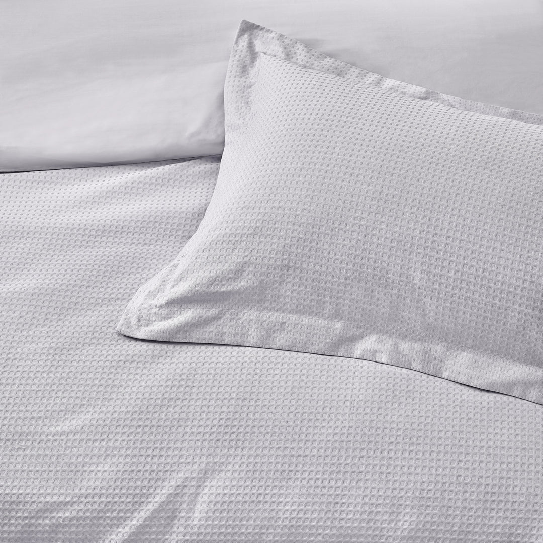 Waffle Db Duvet Set Silver - image 3