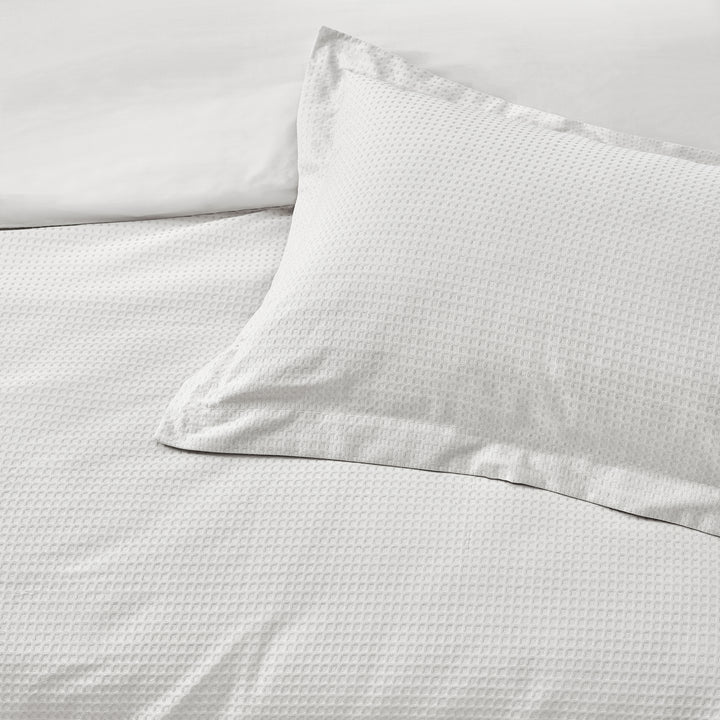 Waffle Db Duvet Set White - image 3