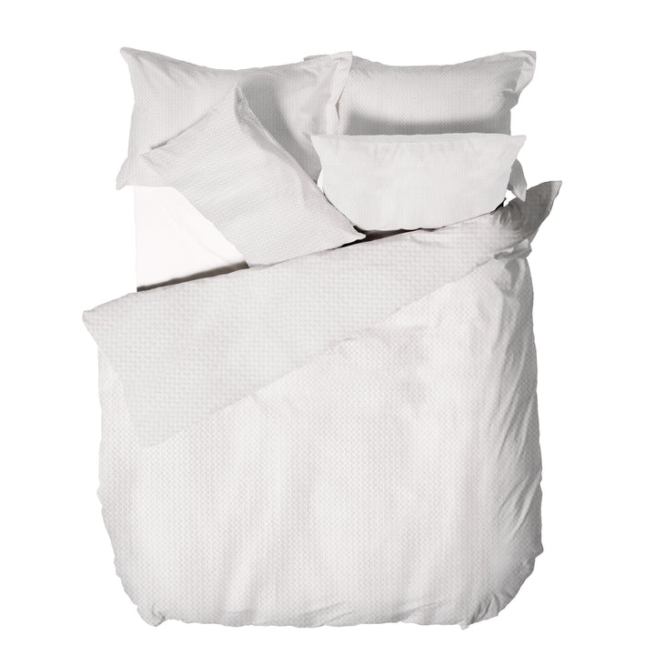 Waffle Db Duvet Set White - image 4
