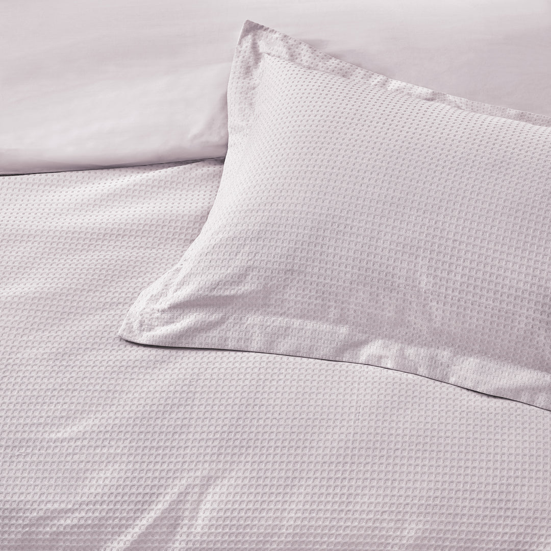 Waffle Ks Duvet Set Blush - image 3