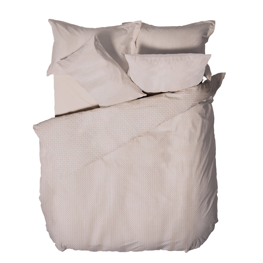Waffle Ks Duvet Set Blush - image 4