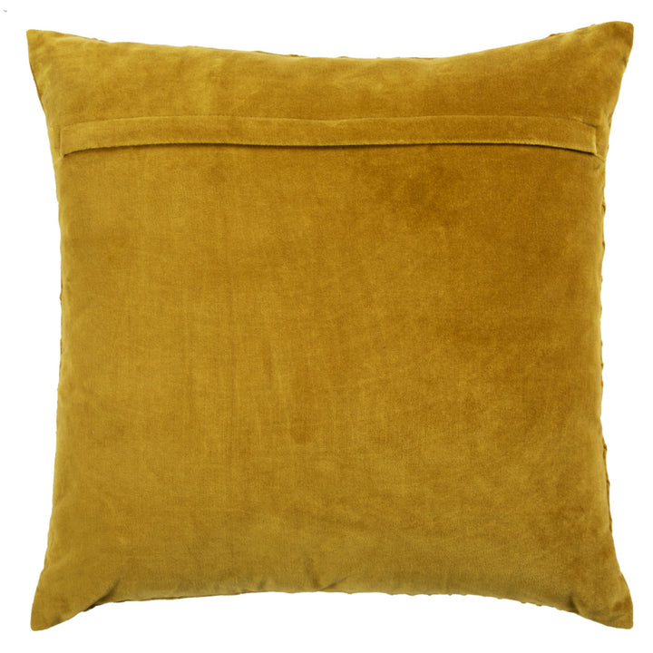 WATERFALL 50x50 CUSHION CASE MUSTARD