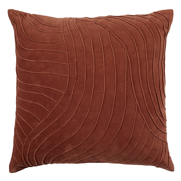 WATERFALL 50x50 CUSHION CASE PERSIMMON