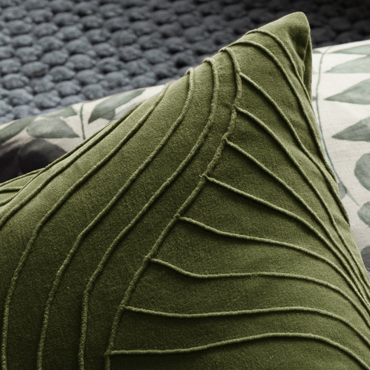WATERFALL 50x50 CUSHION CASE SAGE