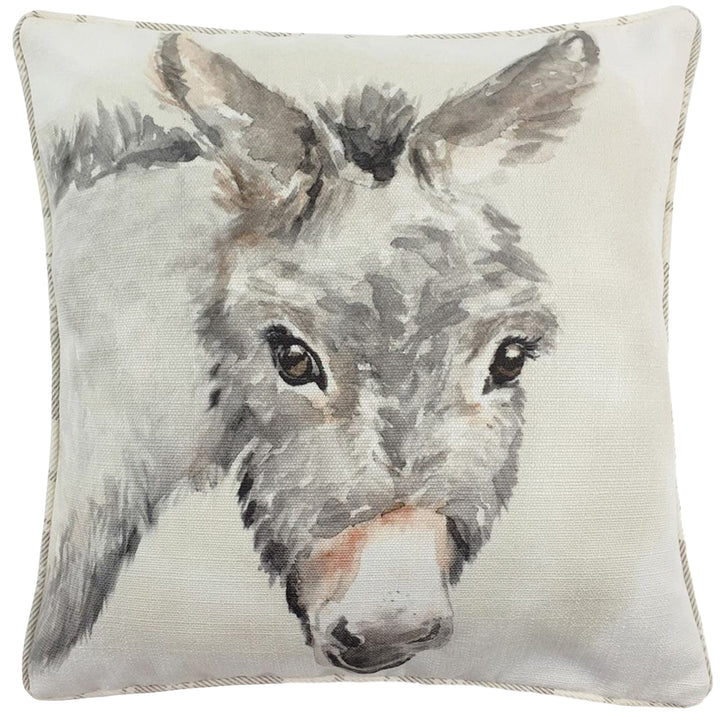 WATERCOLOUR DONKEY 43X43 C/CASE