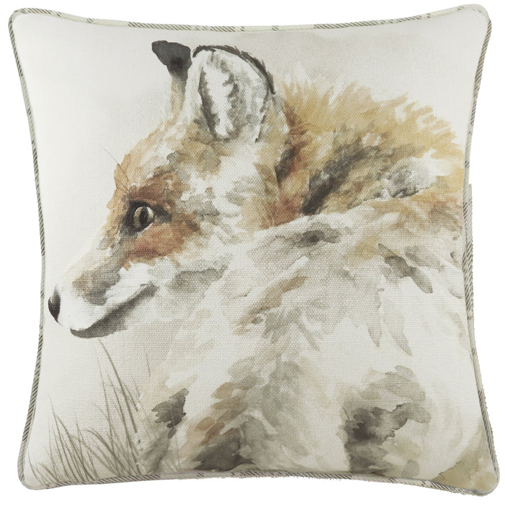 WATERCOLOUR FOX 43X43 C/CASE