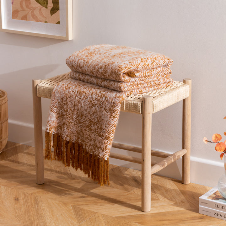 Weaver 130x180 Throw Gold