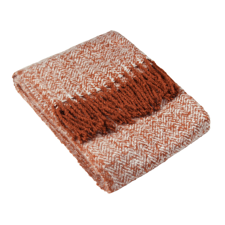 Weaver 130x180 Throw Rust - image 2