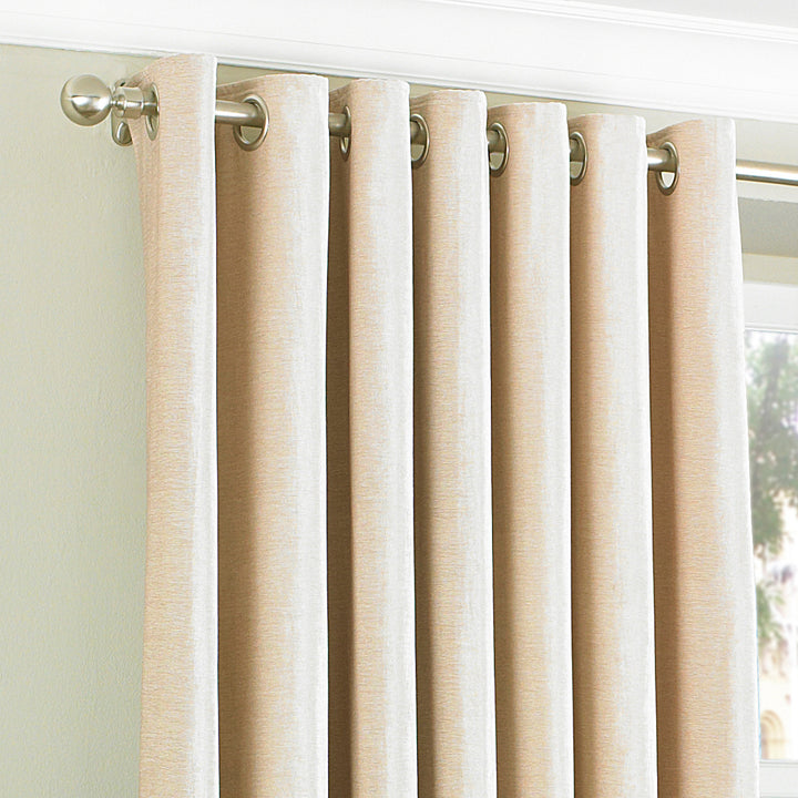 Wellesley 168x183 Ring Top Curtains Natur - image 2