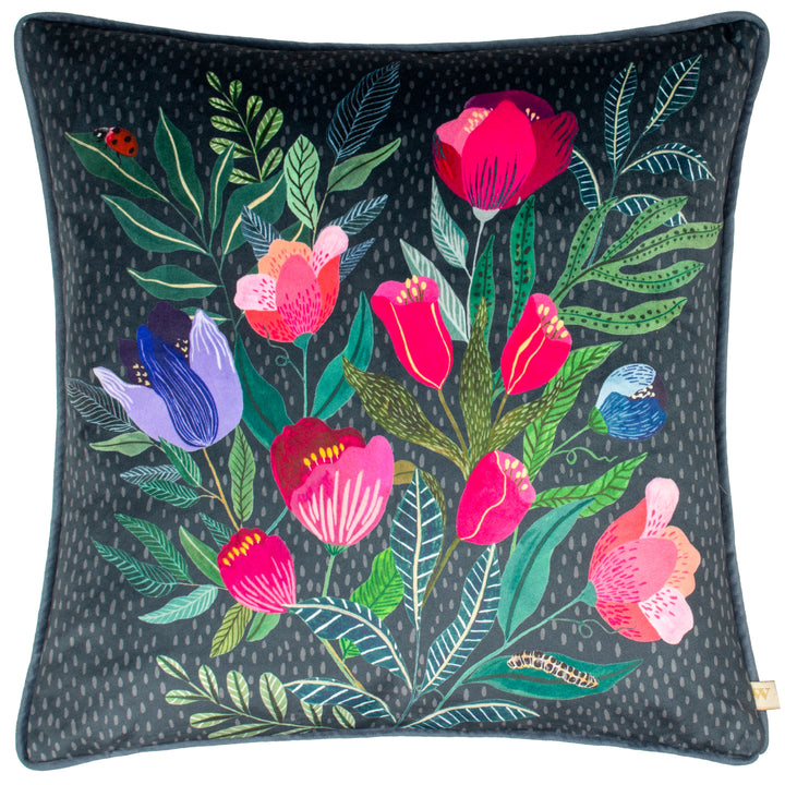 WILD GARDEN POSIES 43X43 CUSHION CASE MULTI