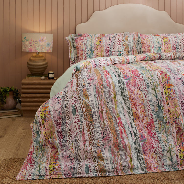 WHIMSICAL TALE SUPER KING DUVET SET BLUSH
