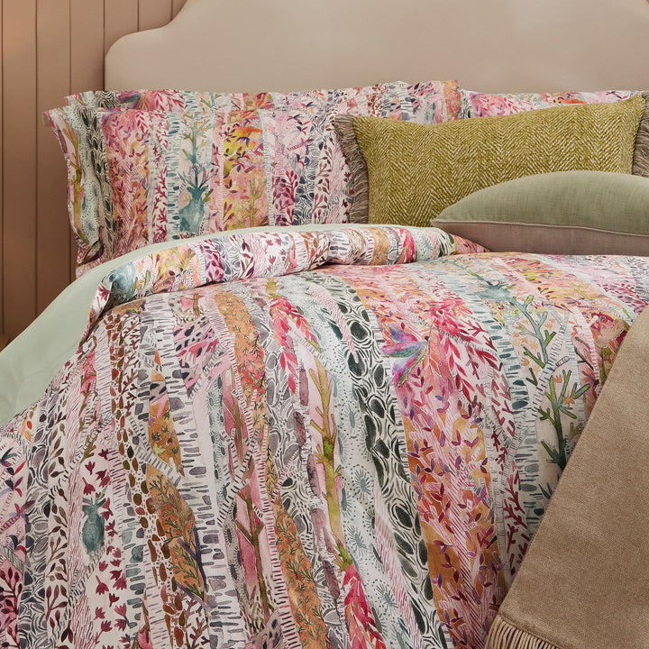 WHIMSICAL TALE SUPER KING DUVET SET BLUSH