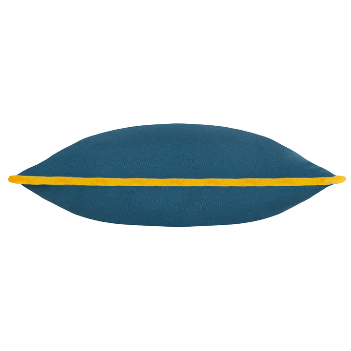WIGGLE 45X45 FILLED CUSHION BLUE/YELLOW