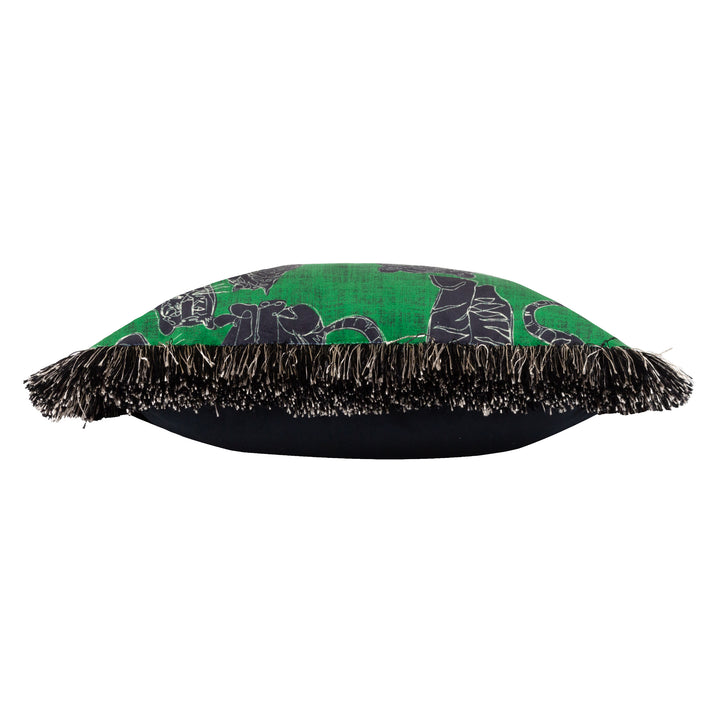 WILDCAT 45X45 CUSHION CASE JUNGLE GREEN