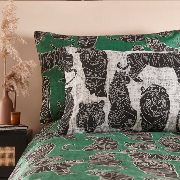 Wildcat Double Duvet Set Jungle Green - image 3