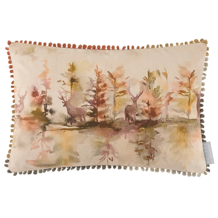 WILDERNESS 40X60 CUSHION CASE PLUM