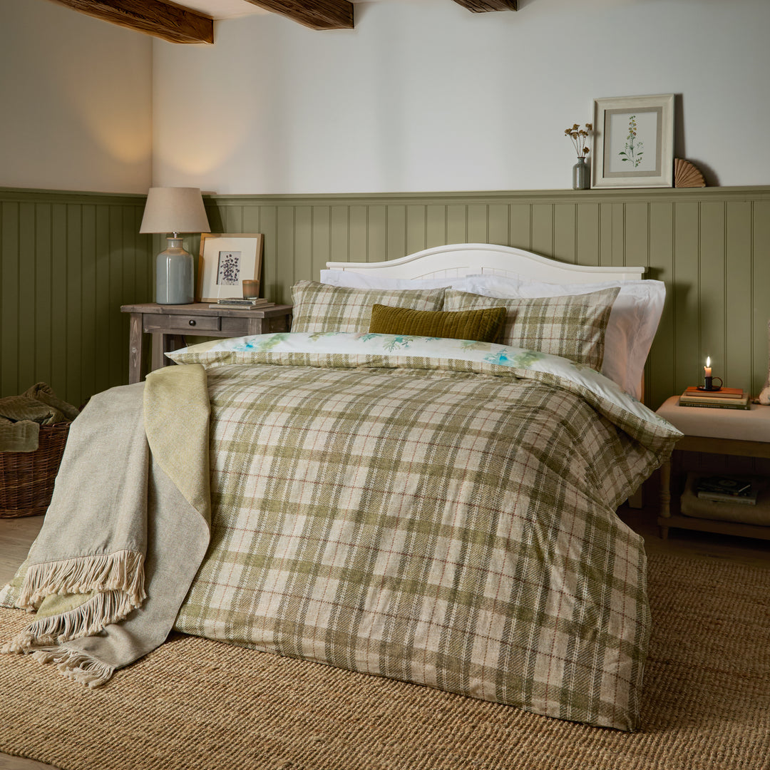 WILDERNESS SINGLE DUVET SET TOPAZ