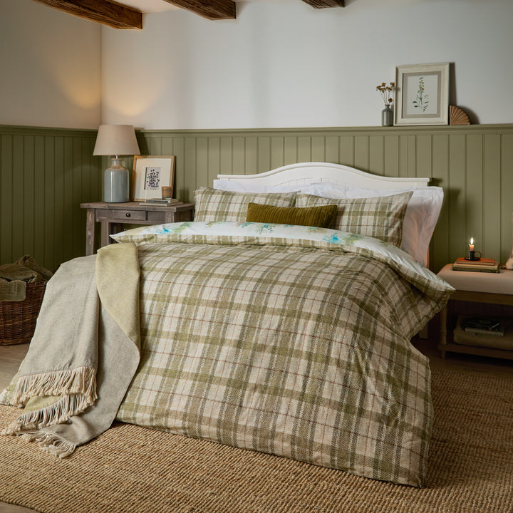 WILDERNESS SINGLE DUVET SET TOPAZ