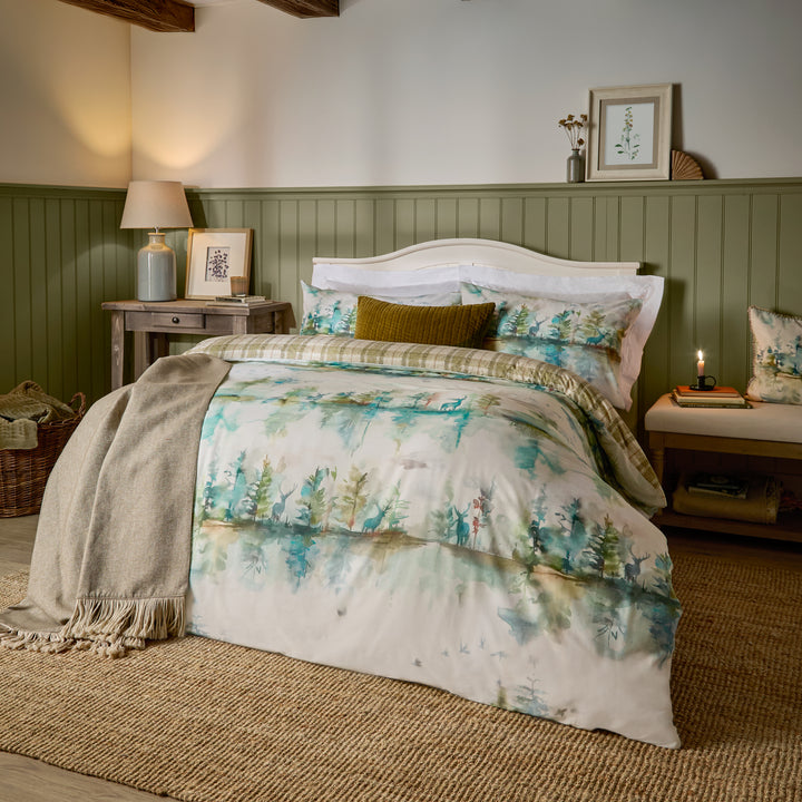 Wilderness Double Duvet Set Topaz