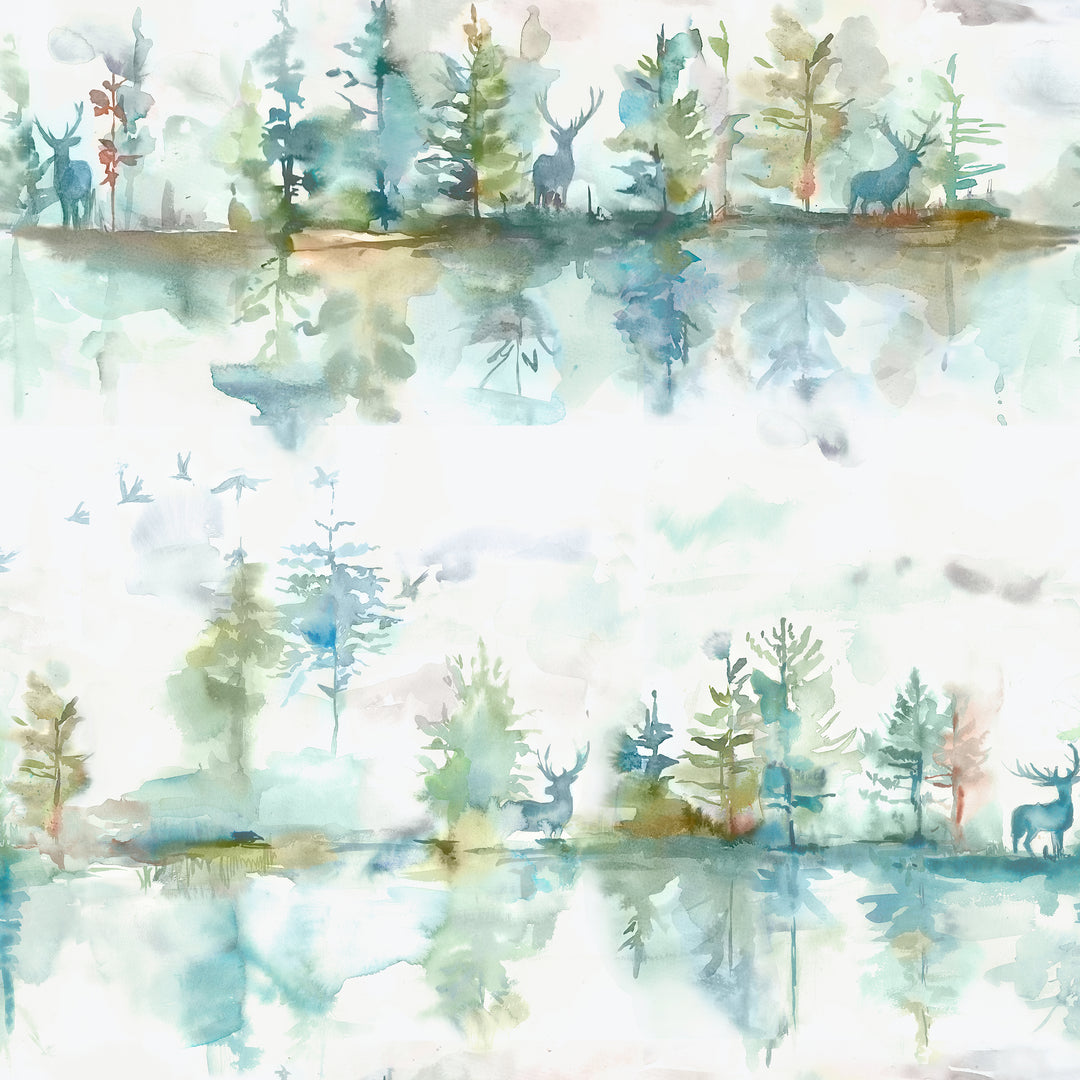 Wilderness Wallpaper Topaz - image 3