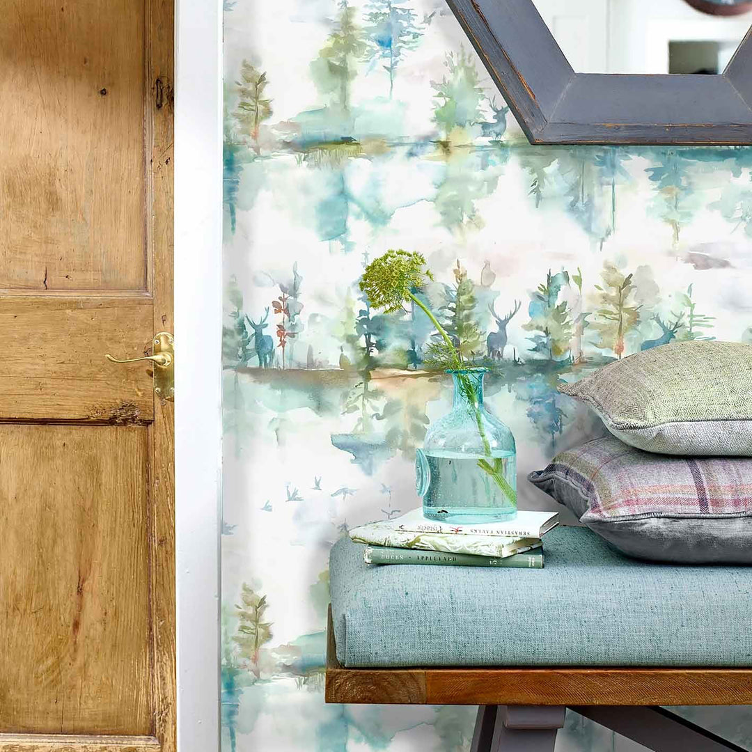 Wilderness Wallpaper Topaz