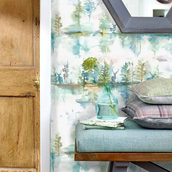 Wilderness Wallpaper Topaz