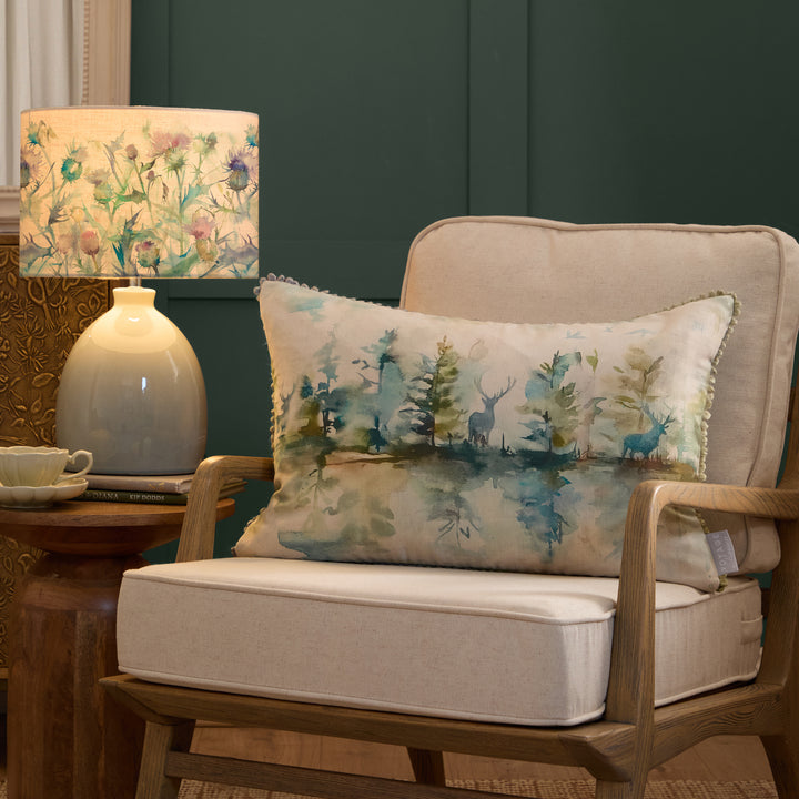 WILDERNESS 40X60 CUSHION CASE TOPAZ