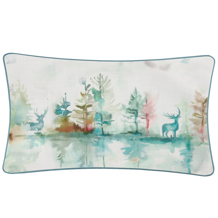 WILDERNESS TOPAZ 30X50 OUTDOOR CUSHION CASE TEAL