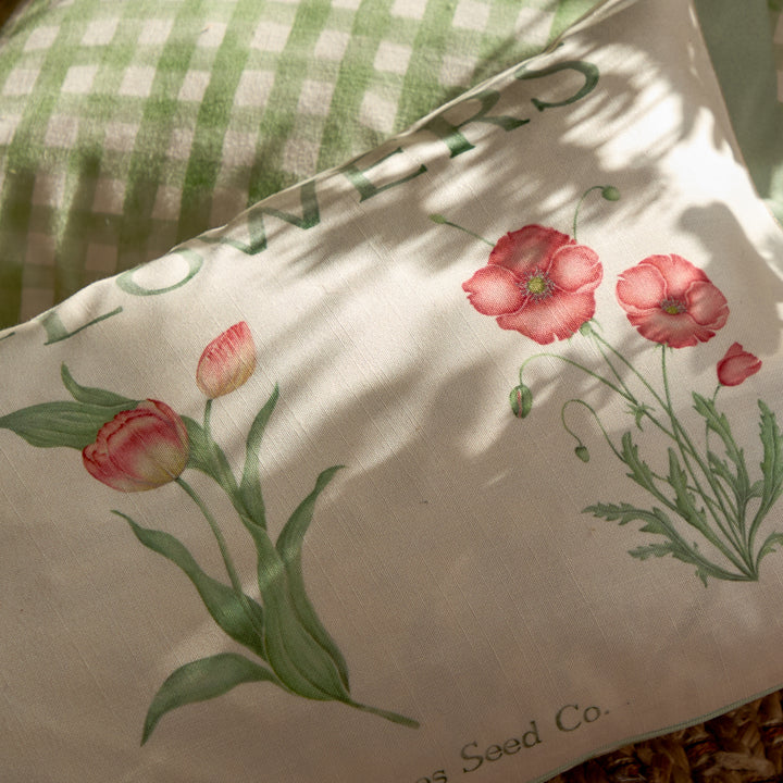 WILDFLOWERS 30X50 OUTDOOR CUSHION CASE OASIS